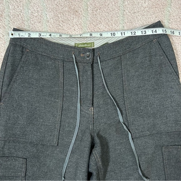 Eddie Bauer Wool Blend Cargo Pants Size 10 Lined Gorpcore Outdoors - Picture 9 of 13